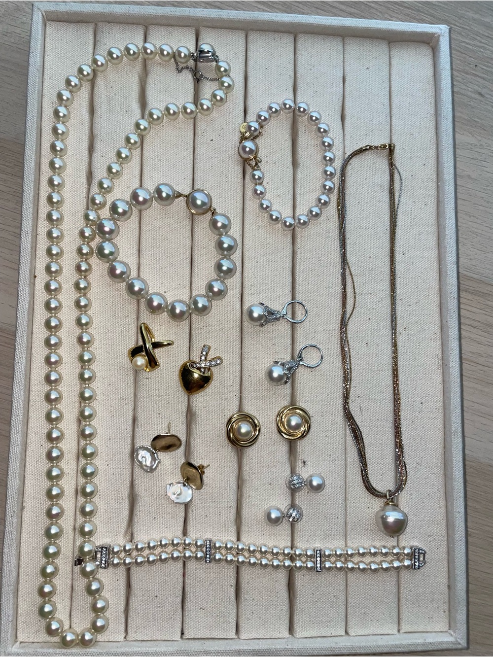 Lot Pearl  jewelry